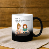 Regalo personalizzato - tazza magica termosensibile con nome personalizzato - realizzata da Love & Faith
